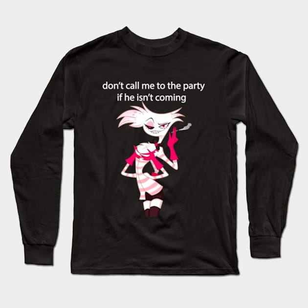 Angel Dust - Hazbin hotel Long Sleeve T-Shirt by rentaire